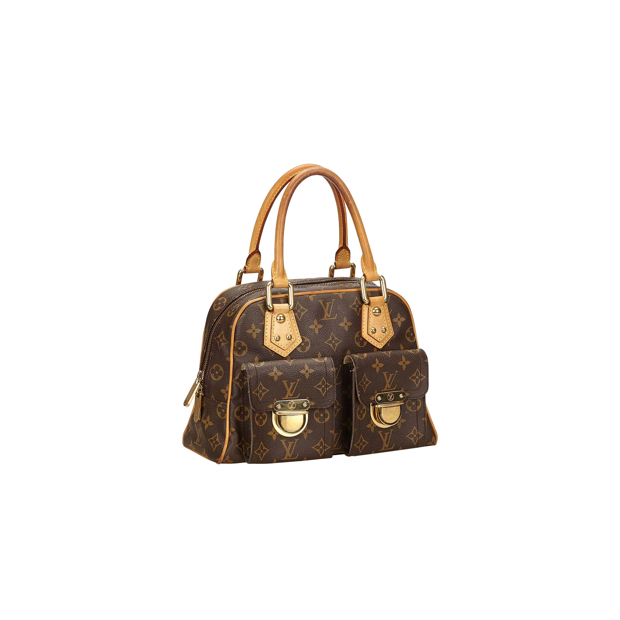 LOUIS VUITTON MASTER MONOGRAM MANHATTAN PM M40026 (30*20*12cm)
